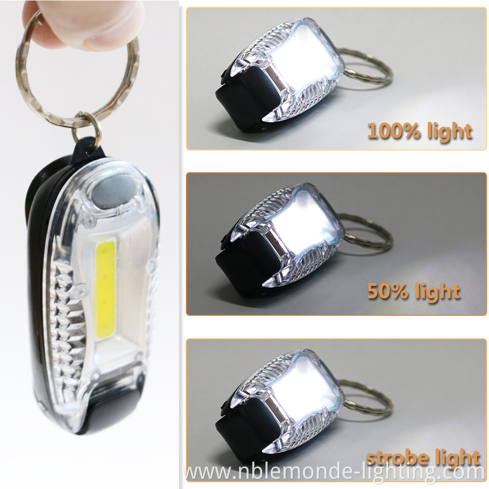  led torch with clock